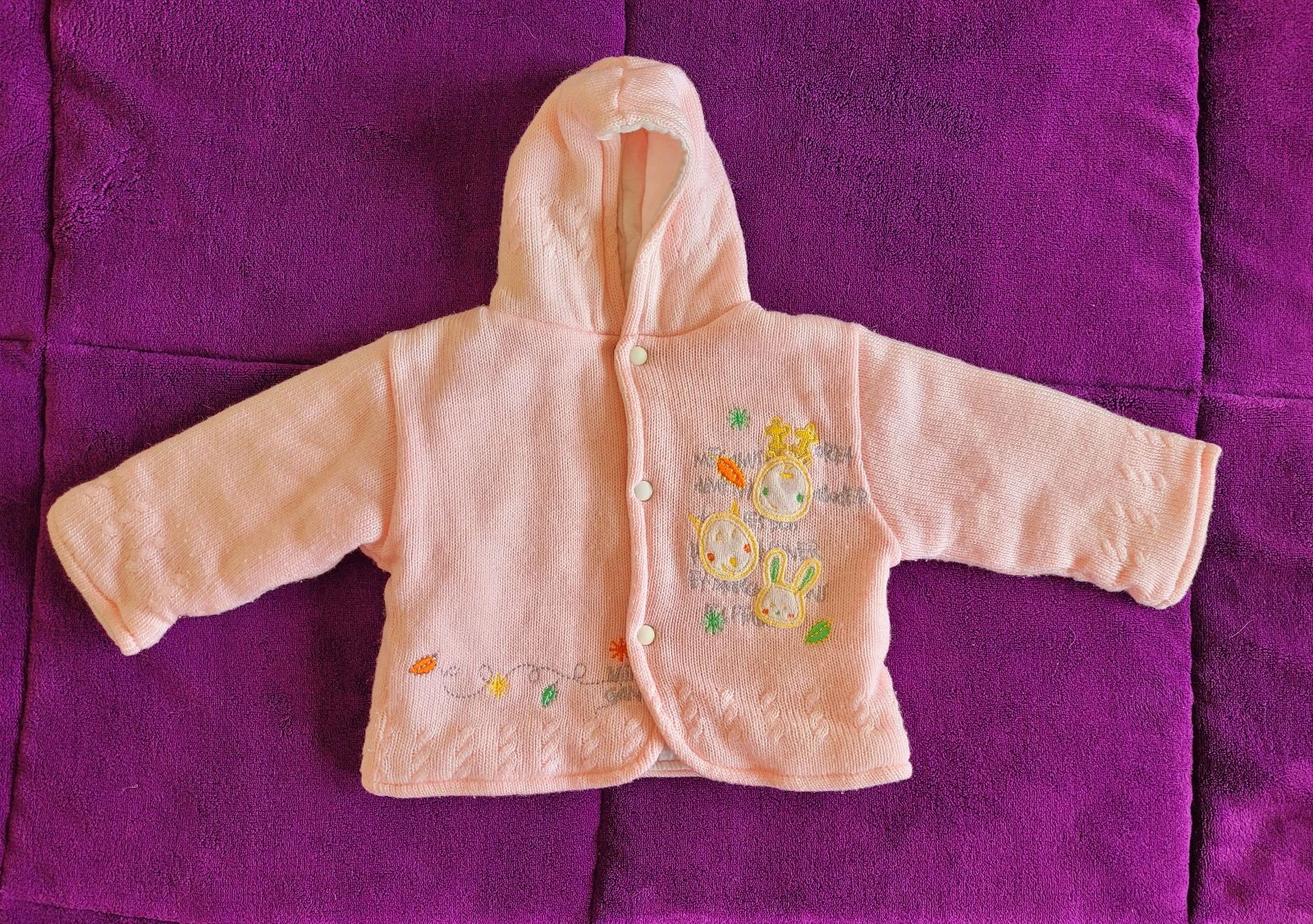 Casaco Malha, quente / Veste tricotée, tres chaude, 1-3meses/mois